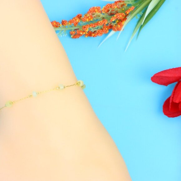Elegant Handmade Anklet – Perfect for Women & Girls | Ideal Gift Option, DYC1562 - Picture 6 of 11